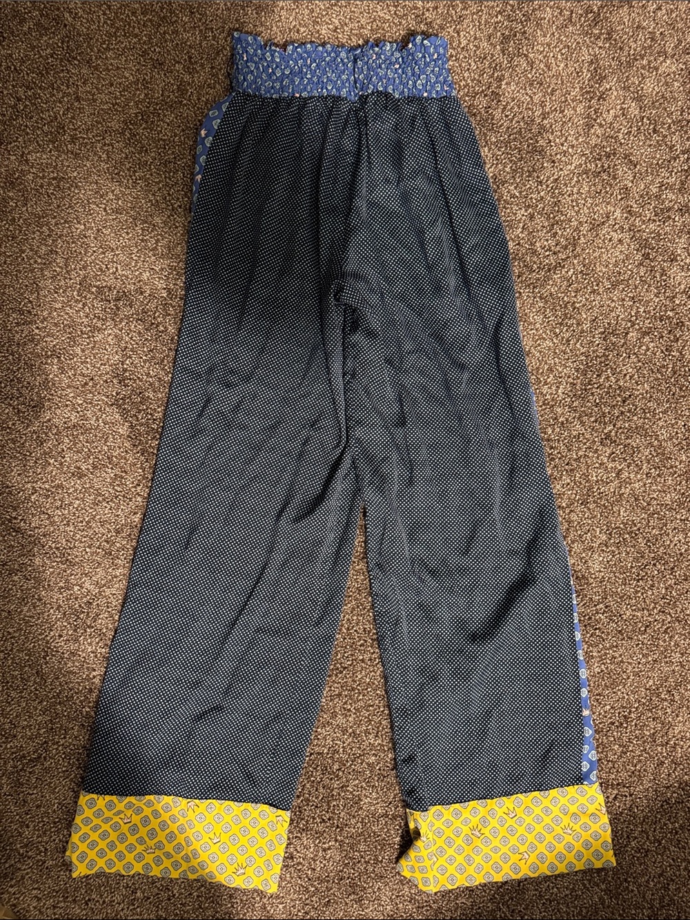 aerie Multi-Color Patterned Wide-Leg Pants - Picture 5 of 5